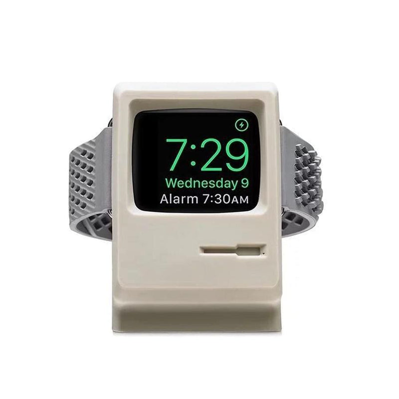 Macintosh Classic Apple Watch Charging Dock Beige Macintosh The Ambiguous Otter