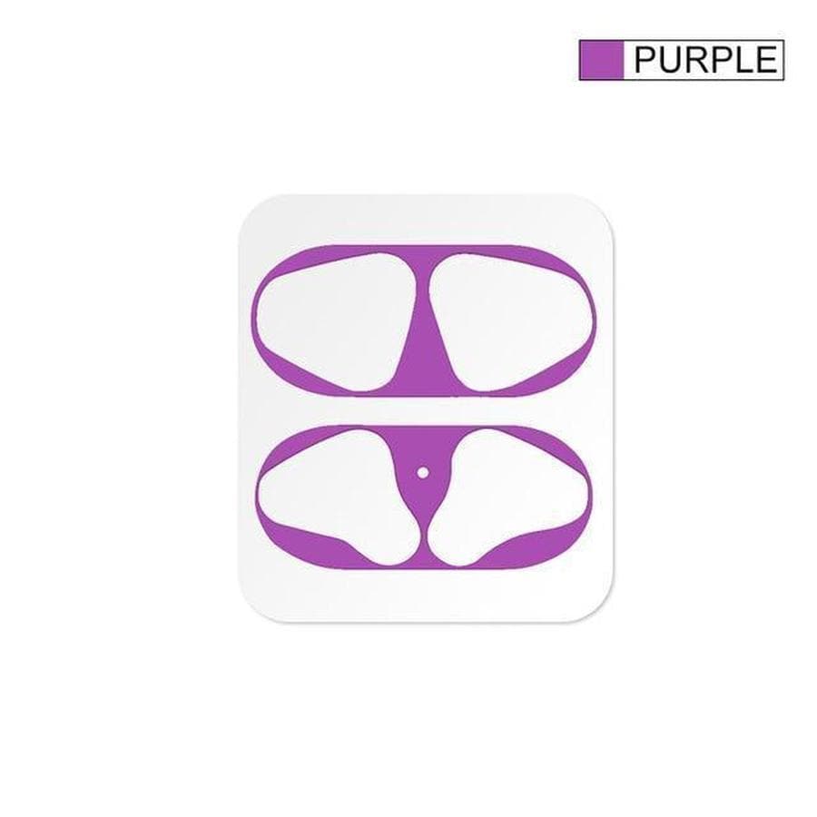 Metal Protective Dust Guard Sticker | AirPods Purple The Ambiguous Otter