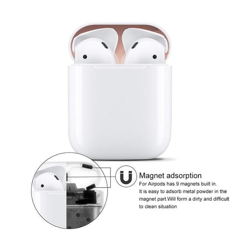 Metal Protective Dust Guard Sticker | AirPods The Ambiguous Otter