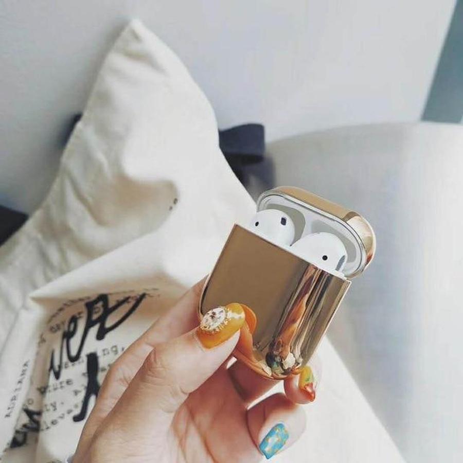 Metallic Coated Hard Shell AirPods Case – The Ambiguous Otter