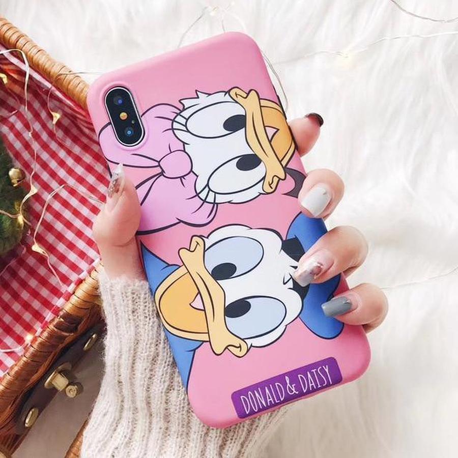 Mickey & Friends Soft Silicone iPhone Case Donald Duck Daisy / For iphone 6 6s The Ambiguous Otter