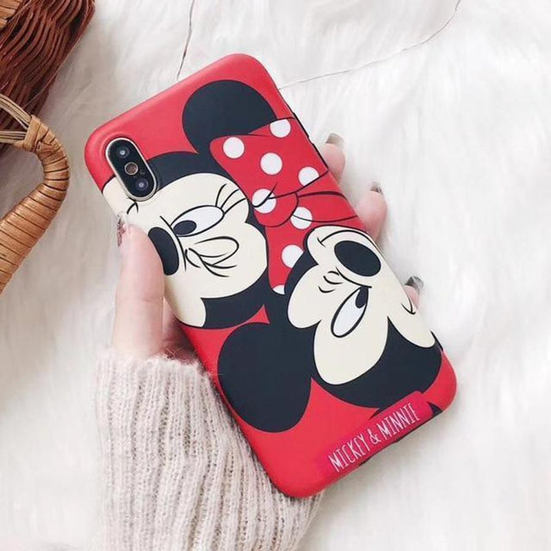 Mickey & Friends Soft Silicone iPhone Case Mickey Minnie / For iphone 6 6s The Ambiguous Otter