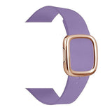 Modern Apple Watch Leather Loop  Band Lilac | Gold / 40mm | 38mm The Ambiguous Otter