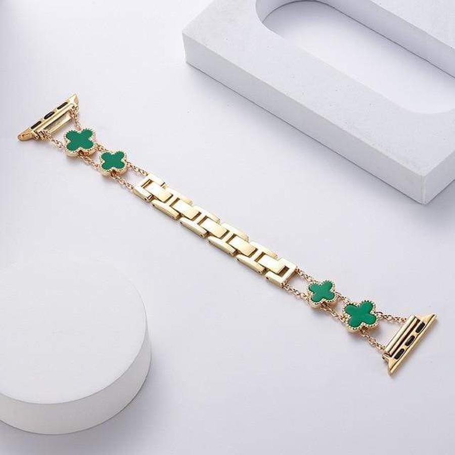 Montgomery Apple Watch Bracelet Band Gold | Green / 44mm The Ambiguous Otter
