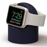 Night Stand Apple Watch Charging Pod Dark Blue The Ambiguous Otter