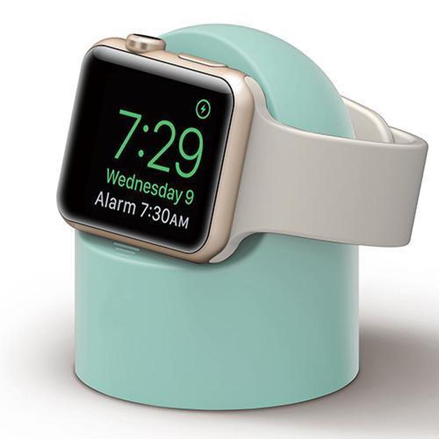 Night Stand Apple Watch Charging Pod Mint The Ambiguous Otter