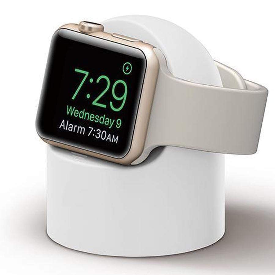 Night Stand Apple Watch Charging Pod White The Ambiguous Otter