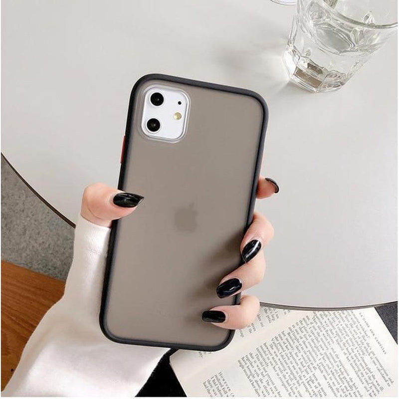 Otter Hybrid Matte Bumper iPhone Case T1 / For iPhone X or XS The Ambiguous Otter
