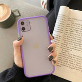 Otter Hybrid Matte Bumper iPhone Case T9 / For iPhone 11Pro The Ambiguous Otter