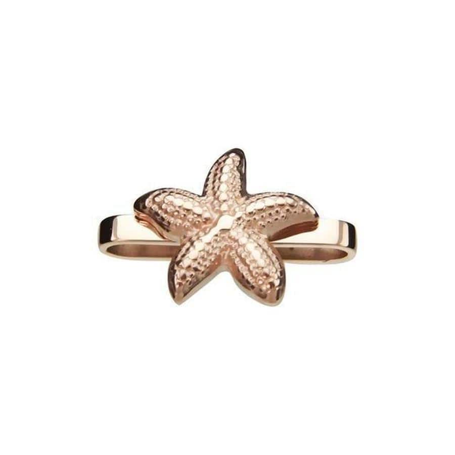 Otter's Apple Watch Polished Stainless Steel Ornament II Gold Starfish / 42/44MM The Ambiguous Otter