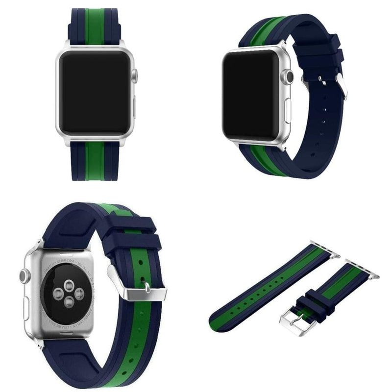 Otter's Athleisure Apple Watch Band blue green / 38mm The Ambiguous Otter