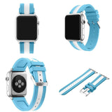 Otter's Athleisure Apple Watch Band sky blue white / 38mm The Ambiguous Otter