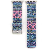 Otter's Exclusive Floral Apple Watch Band blue 1 / 38mm | 40mm The Ambiguous Otter