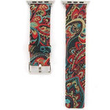 Otter's Exclusive Floral Apple Watch Band red national wind / 38mm | 40mm The Ambiguous Otter