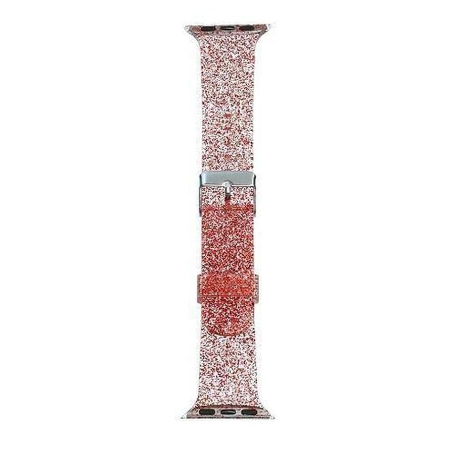 Otter's Glitteroo Apple Watch Jelly Band Red / 42(44) mm The Ambiguous Otter
