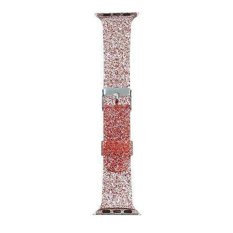 Otter's Glitteroo Apple Watch Jelly Band Red / 42(44) mm The Ambiguous Otter
