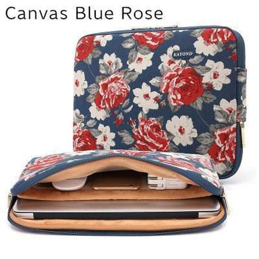 Otter's Kayond Canvas Laptop Sleeves Blue Rose / 15.6-inch The Ambiguous Otter