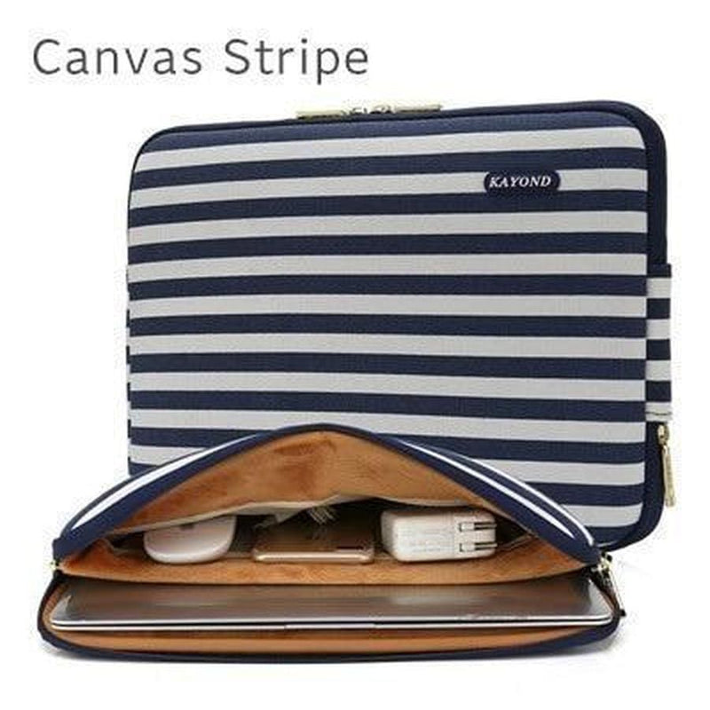Otter's Kayond Canvas Laptop Sleeves Blue Stripe / 15.6-inch The Ambiguous Otter