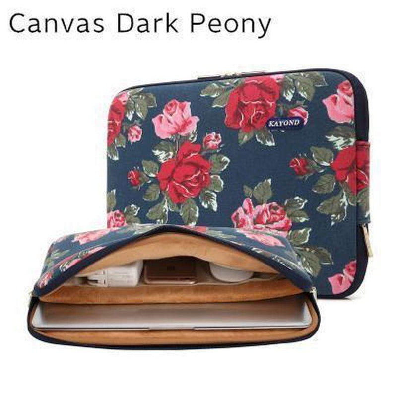 Otter's Kayond Canvas Laptop Sleeves Peony / 15.6-inch The Ambiguous Otter
