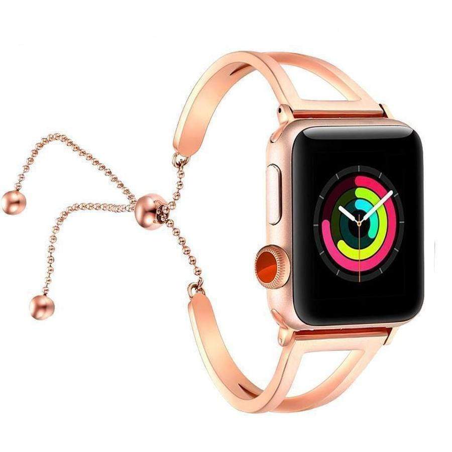 Thin Steel Apple Watch Bracelet - Women | Infinity Loops
