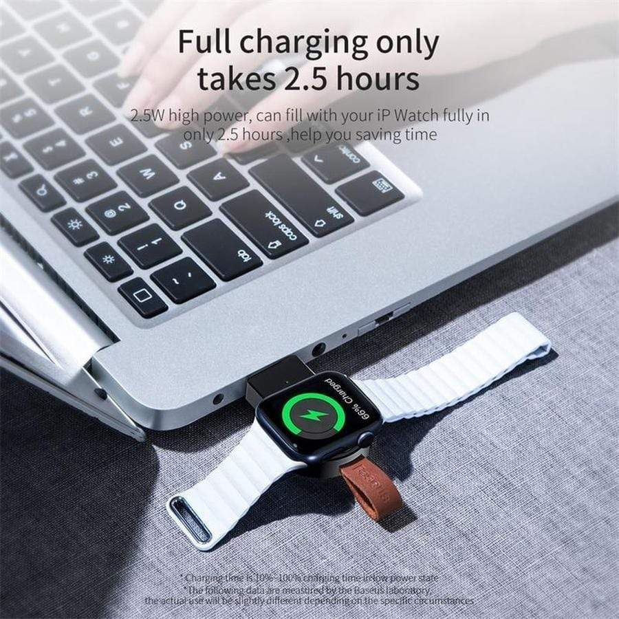 Portable Qi Wireless USB Apple Watch Charger The Ambiguous Otter