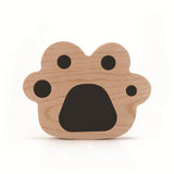 Premium Handmade Wooden Wireless Charging Pad | Animal Series Cat Paw The Ambiguous Otter