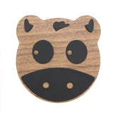 Premium Handmade Wooden Wireless Charging Pad | Animal Series Donkey The Ambiguous Otter