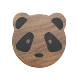 Premium Handmade Wooden Wireless Charging Pad | Animal Series Panda The Ambiguous Otter