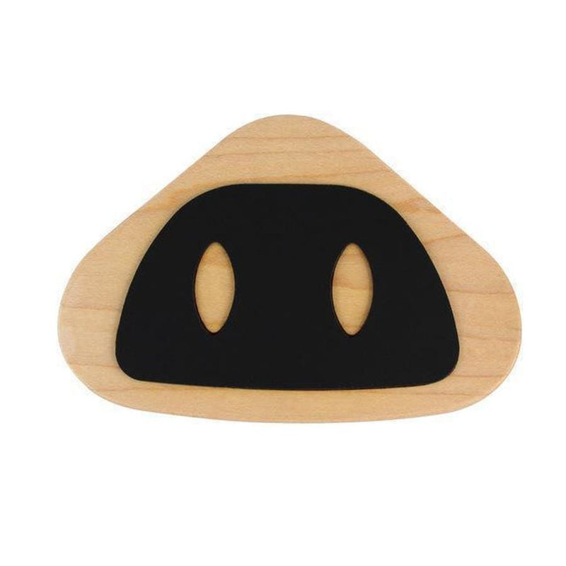 Premium Handmade Wooden Wireless Charging Pad | Animal Series Pig Nose The Ambiguous Otter