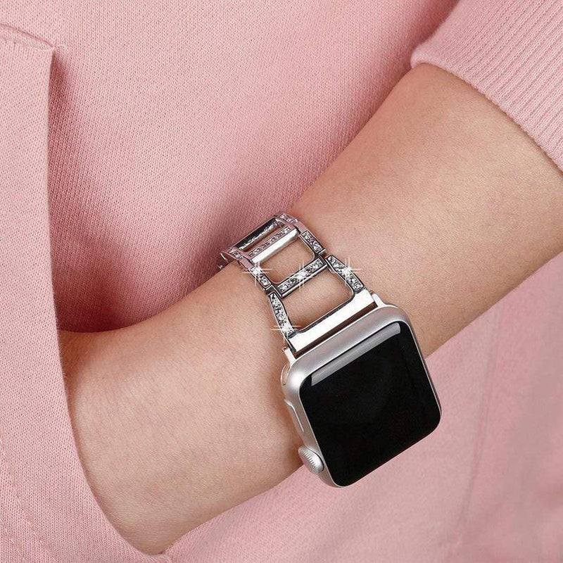 YuiYuKa Compatible with Apple Watch Bands 41mm 40mm 38mm Ultra 49mm 45mm  44mm 42mm Agate Bracelet Manual Charm Bracelet Fashion Handmade Adjustable iWatch  Bands Series 9 8 7 6 SE 6 5 4 3 Gilr Women - Walmart.com