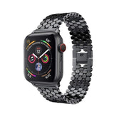Reflective Polished Stainless Steel Apple Watch Band Black / 38mm | 40mm The Ambiguous Otter