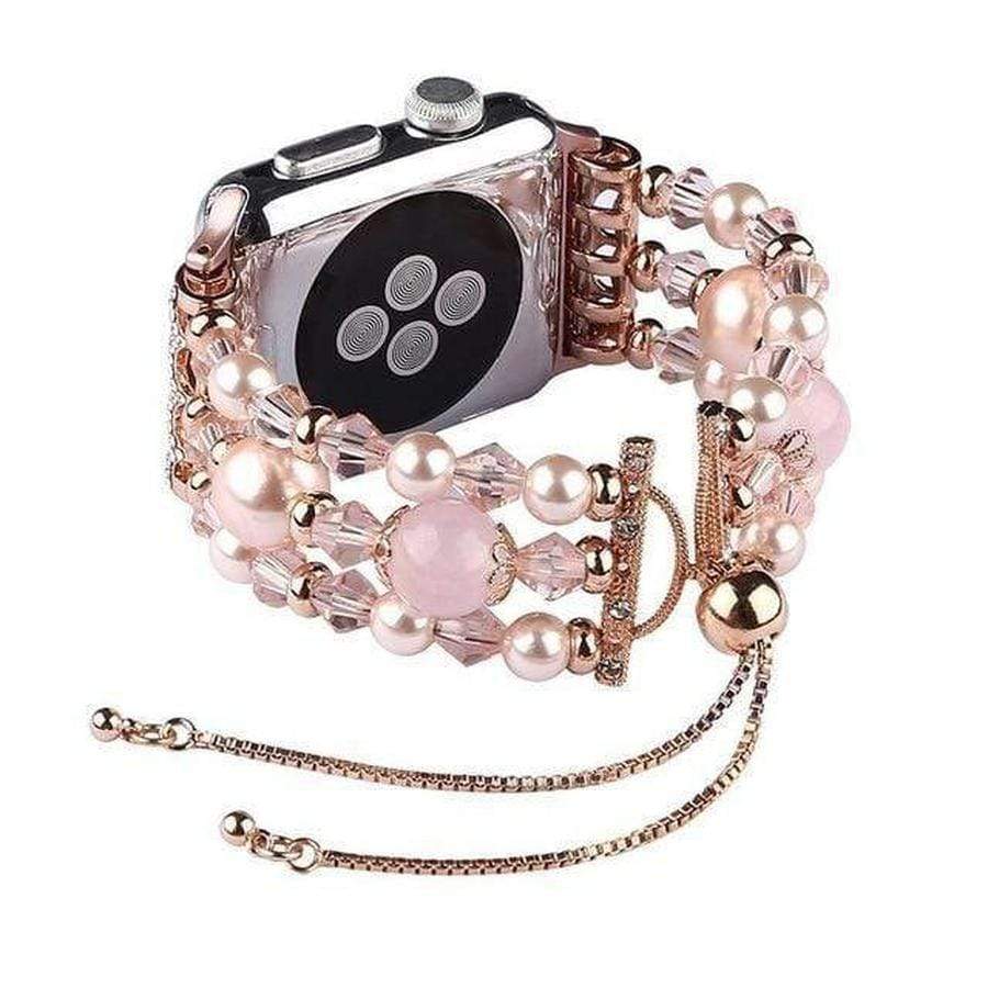Royal Ball Apple Watch Bracelet Band Crystal Pink / 38mm | 40mm The Ambiguous Otter