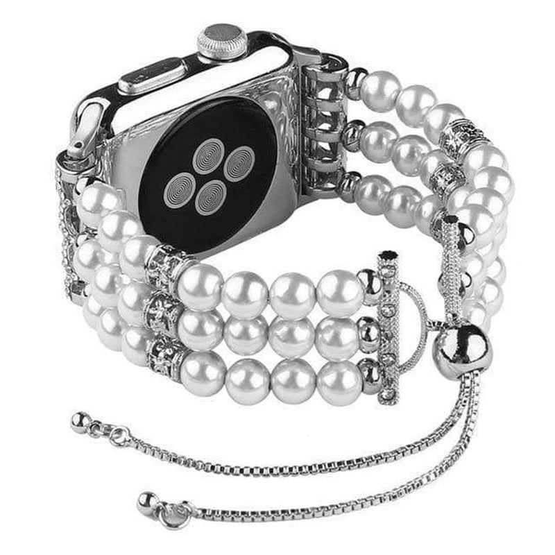 Royal Ball Apple Watch Bracelet Band Pearl White / 38mm | 40mm The Ambiguous Otter