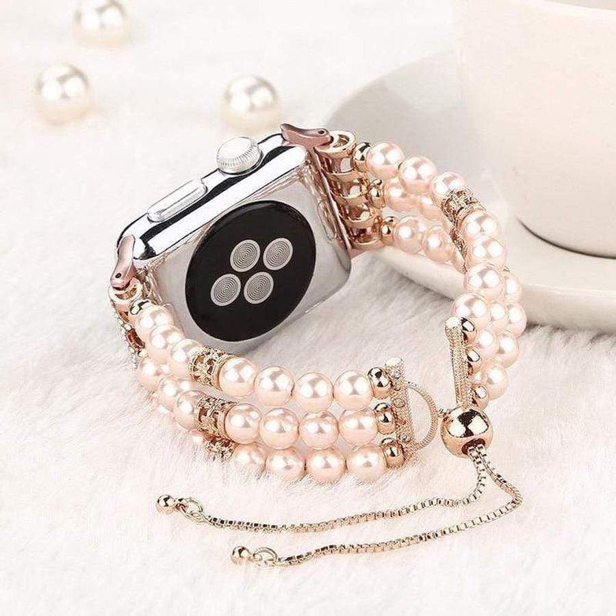 Stainless Steel Apple Watch Band Women | Silver Apple Watch Rose Gold Band  - Women - Aliexpress
