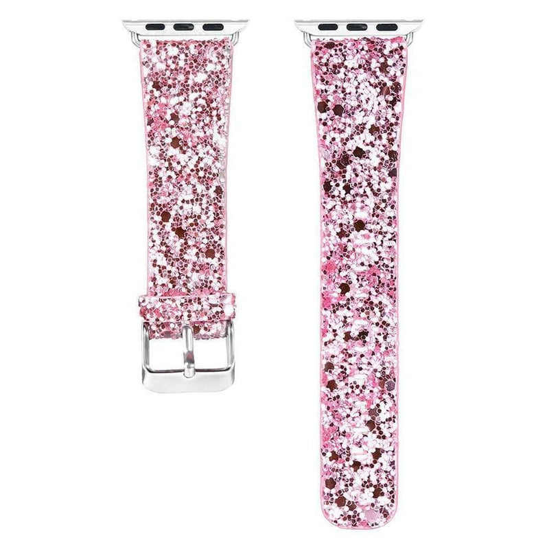 Shimmer Glimmer Apple Watch Glitter Band Pink / 38mm | 40mm The Ambiguous Otter