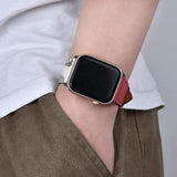Single Tour Apple Watch Leather Band The Ambiguous Otter