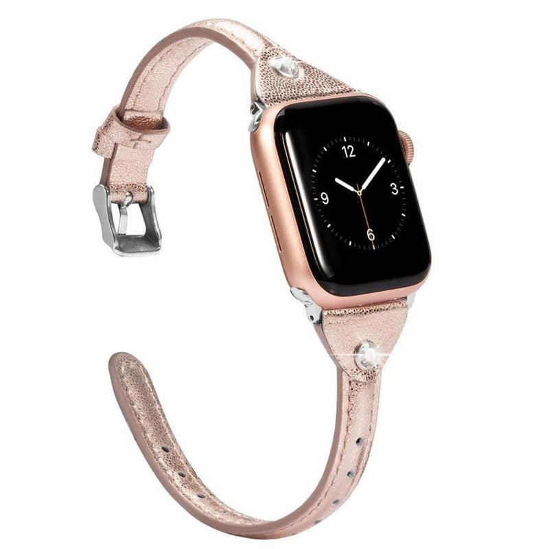 Skinny Girl Apple Watch Leather Band The Ambiguous Otter
