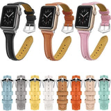 Skinny Strap Apple Watch Genuine Leather Band The Ambiguous Otter