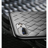 Soft Grid Weaving iPhone Case The Ambiguous Otter