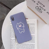 Soft Touch Pastel iPhone Case 9 / For 7Plus 8Plus The Ambiguous Otter