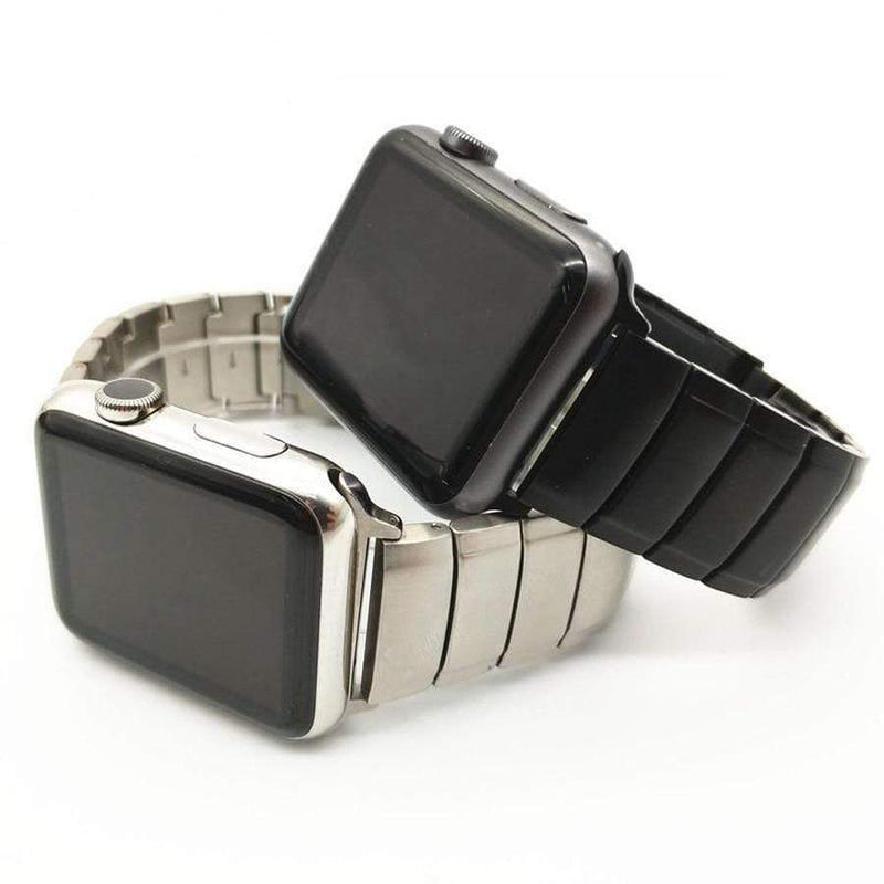 Solid Metal Apple Watch Stainless Steel Band The Ambiguous Otter