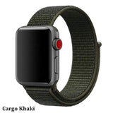 Sport Loop Breathable Apple Watch Band Cargo Khaki / 42mm | 44mm The Ambiguous Otter