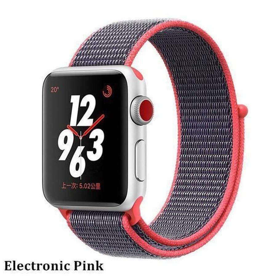 Aladrs Silicone Magnetic Sport Loop Apple Watch Bands