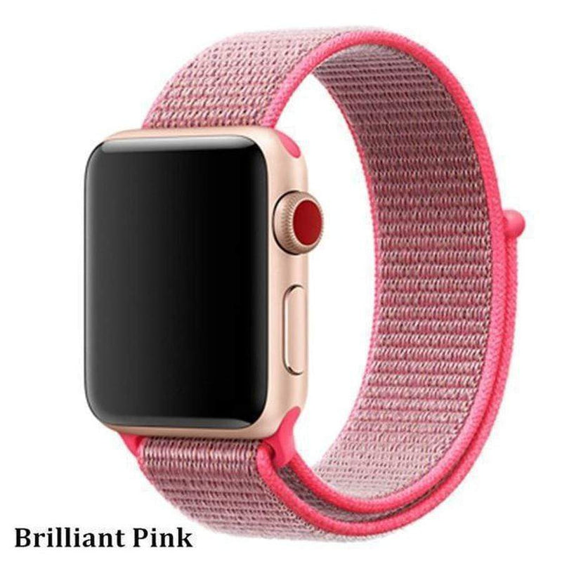 Sport Loop Breathable Apple Watch Band Hot Pink / 42mm | 44mm The Ambiguous Otter