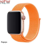 Sport Loop Breathable Apple Watch Band Papaya / 42mm | 44mm The Ambiguous Otter