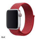 Sport Loop Breathable Apple Watch Band Red / 42mm | 44mm The Ambiguous Otter
