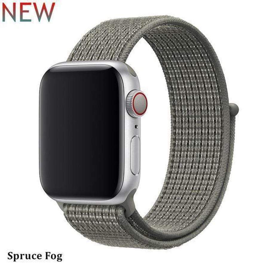 Sport Loop Breathable Apple Watch Band Spruce Fog / 42mm | 44mm The Ambiguous Otter