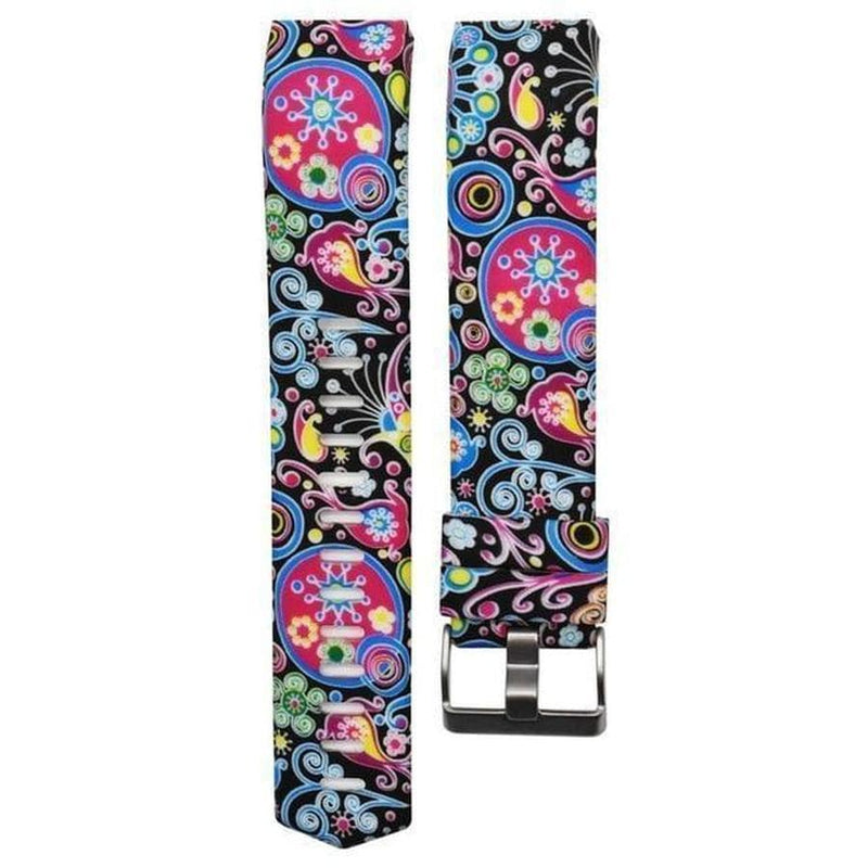 Summer Print Fitbit Charge 2 Silicone Band F The Ambiguous Otter