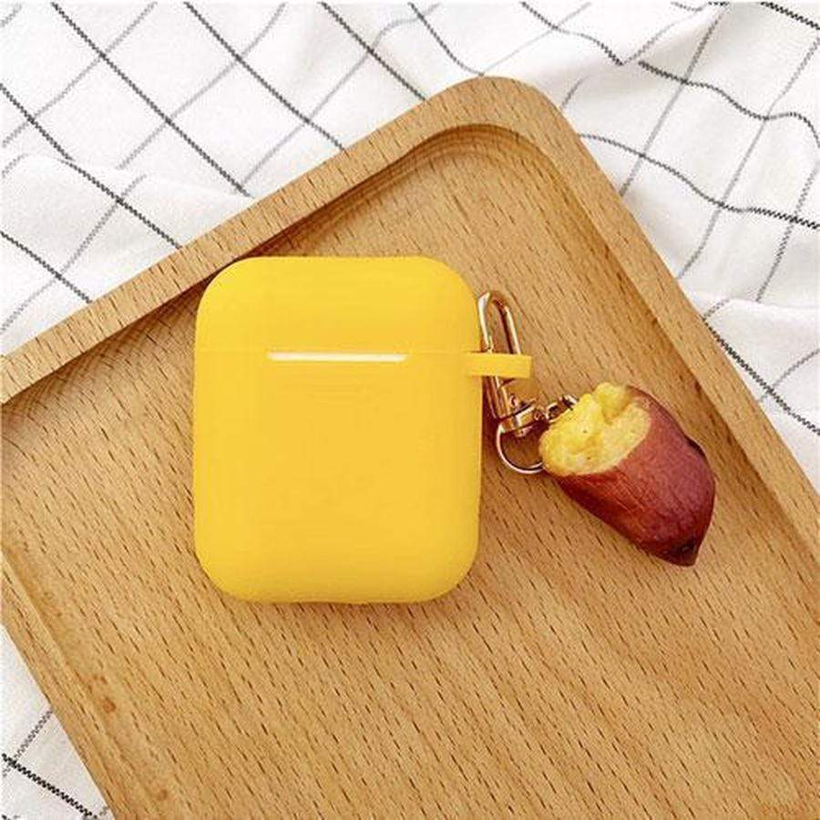 Sweet Potato AirPods Case Yellow The Ambiguous Otter
