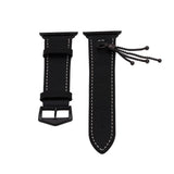 Tassels Apple Watch Leather Band Black / 38mm The Ambiguous Otter